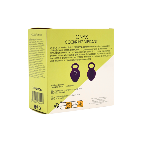 ONYX – Cockring Vibrant Rechargeable USB